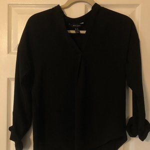H&M Black Work Blouse